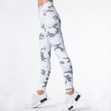 New Camouflage Print Women Sporting Leggings High Elastic Workout Fitness Leggings Women Patchwork Legging Skinny Pants