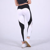Heart Pattern Mesh Splice legging Athleisure Fitness Clothing Sportswear Elastic Sporting Leggings Women Pants