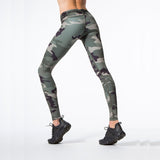 New Camouflage Print Women Sporting Leggings High Elastic Workout Fitness Leggings Women Patchwork Legging Skinny Pants