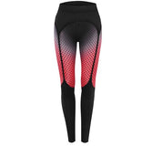 Sexy Printed leggings Women Fitness clothing Booty Push Up Garter Pattern Leggins Sporting Trousers