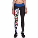 Sexy Girl Old Glory The Avengers Wonder Woman Star 3D Prints High Waist Workout Fitness Women Leggings Pants