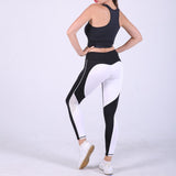 Heart Pattern Mesh Splice legging Athleisure Fitness Clothing Sportswear Elastic Sporting Leggings Women Pants