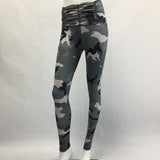 New Camouflage Print Women Sporting Leggings High Elastic Workout Fitness Leggings Women Patchwork Legging Skinny Pants