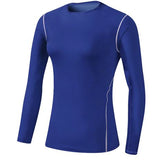 Hot Women Fitness Tight female T-shirt Dry Fit Training Blouse Sport Suit Running Sportswear Long sleeve Gym Yoga Shirt