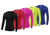 Hot Women Fitness Tight female T-shirt Dry Fit Training Blouse Sport Suit Running Sportswear Long sleeve Gym Yoga Shirt